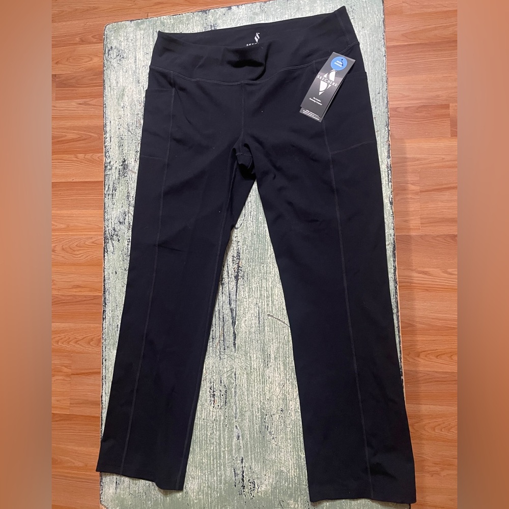 Skechers Black leggings - XL Petite Length